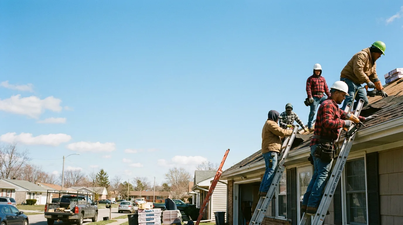 Roofing in Stoutsville, OH near me